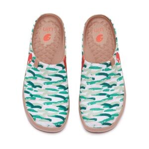 NWT UIN Women’s Comfortable Shoes/Van Gogh Wheatfield with Cypresses/US7